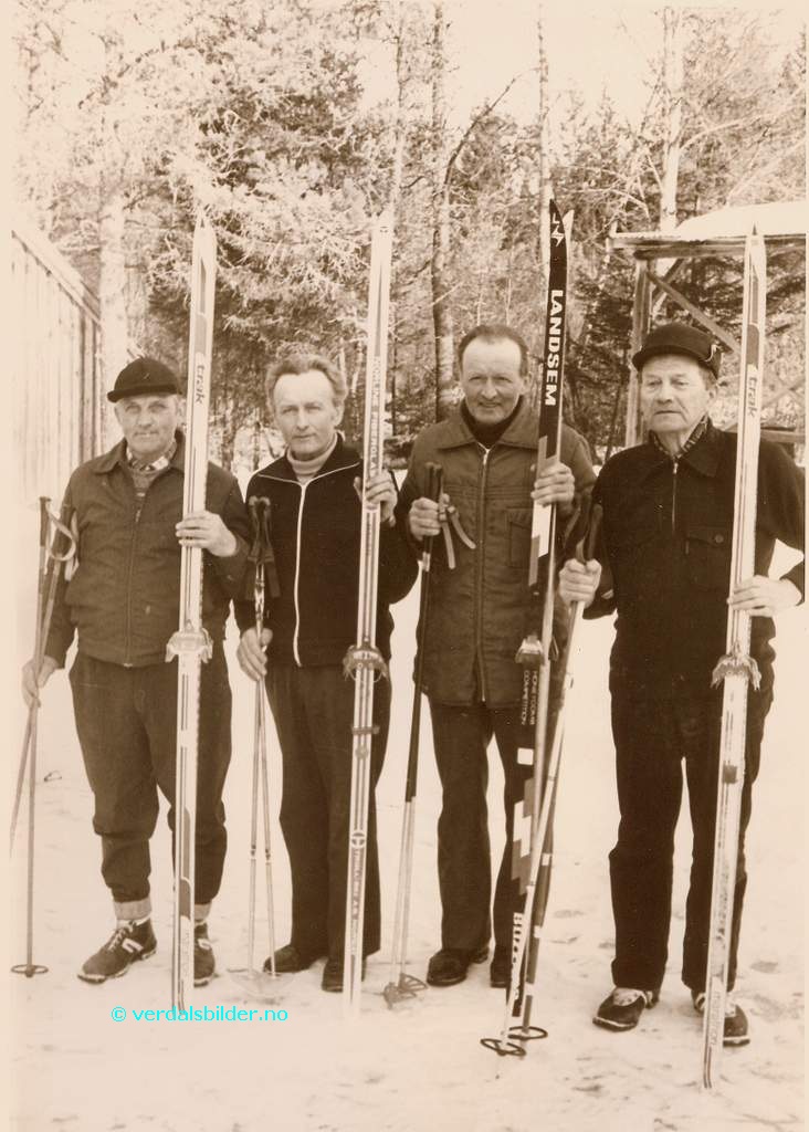  Bildet er tatt etter innkomsten i Arnljot Gelinerennet 1980. Utlånt av Oddbjørn Øgstad.